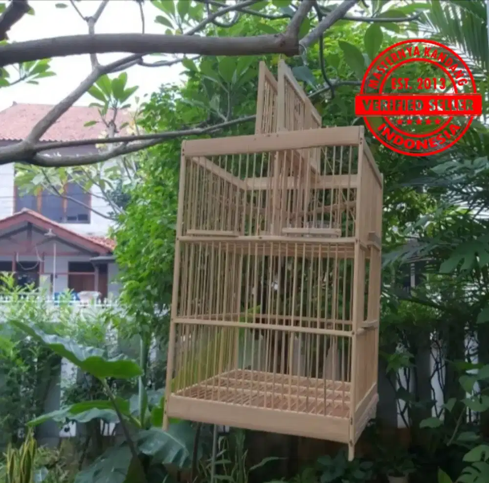 DIJUAL BORONGAN 2 SANGKAR JEBAKAN BAMBU
