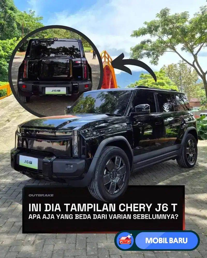 [Mobil Baru] Clearance sale end year Chery J6 iWD