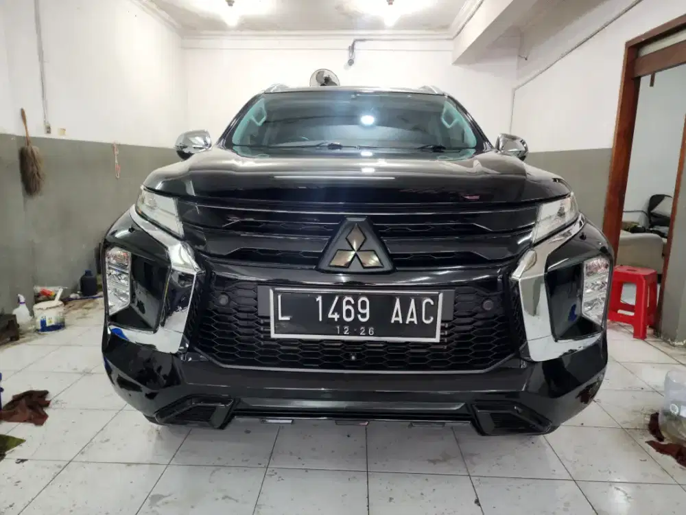 Km 60rb pajero sport dakar hitam 2.4 2021 full orisinil