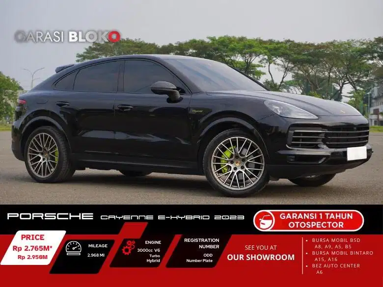 Porsche Cayenne E-Hybrid Coupè Platinum Edition 2023 / 2025