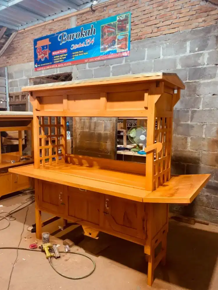 Jual Gerobak Angkringan, Bakso, Mie Ayam, Bubur, Sate, Soto, Pecel dll