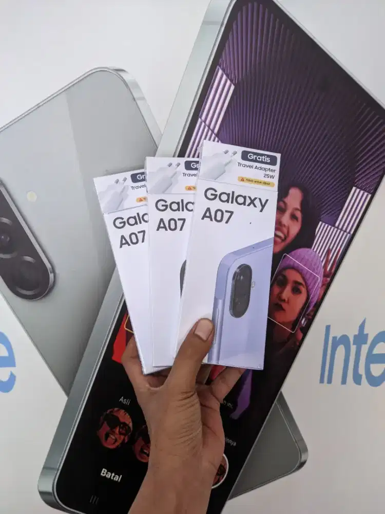 Berminat silahkan WA Samsung Galaxy A07 4/64 Garansi resmi 1thn