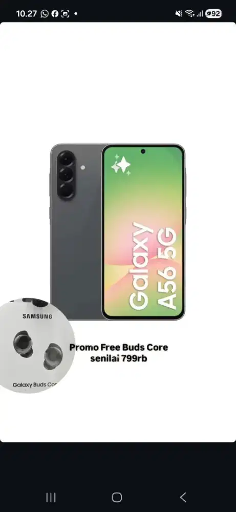 A56 5G Free BudsCore