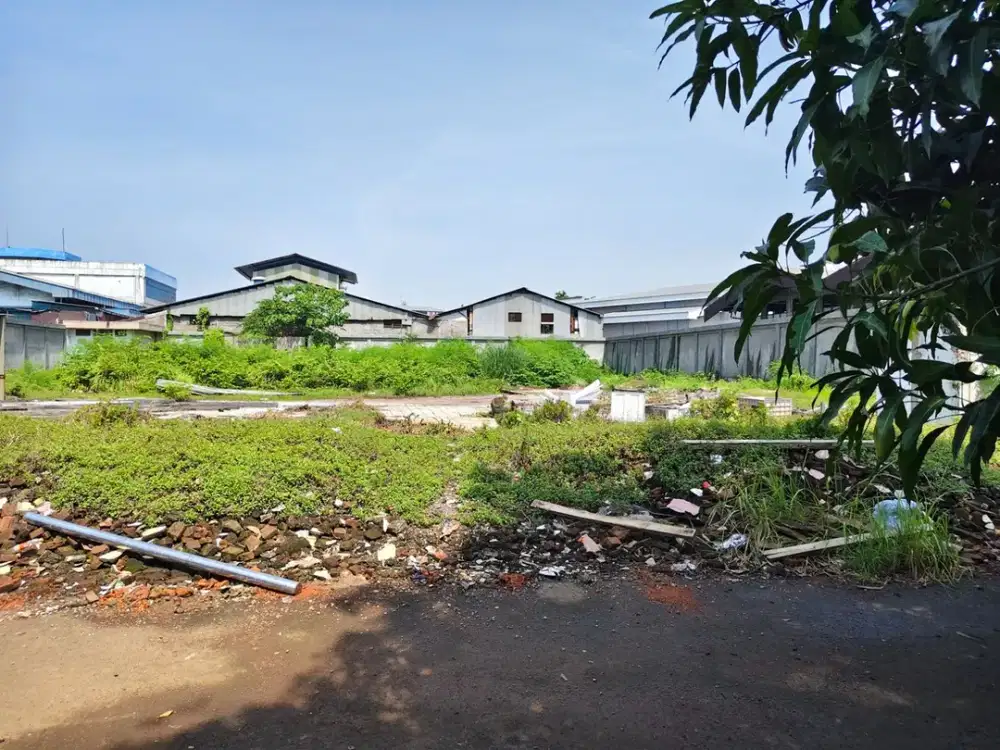 Kavling Kawasan Industri Pulo Gadung JIEP: Luas 2790 m2, Jalan Utama