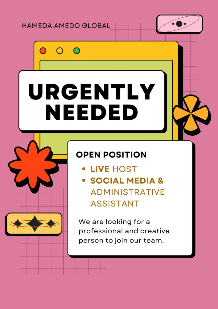 HOST LIVE & SOCIAL MEDIA ADMINISTRATIVE ASSISTANT