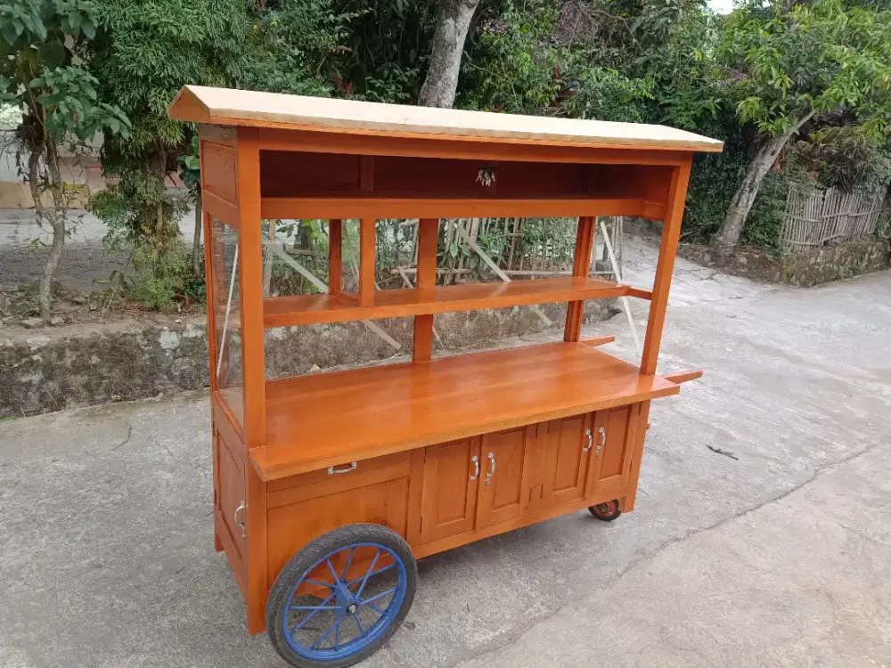 Jual Gerobak Angkringan, Bakso, Mie Ayam, Bubur, Sate, Soto, Pecel dll