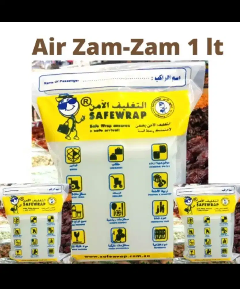 air zam zam original zamzam 1 liter