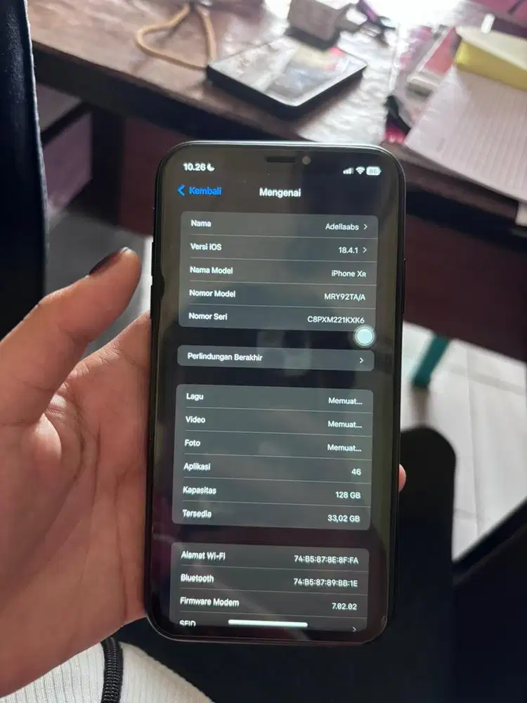 Iphone XR 128GB Inter Fullset