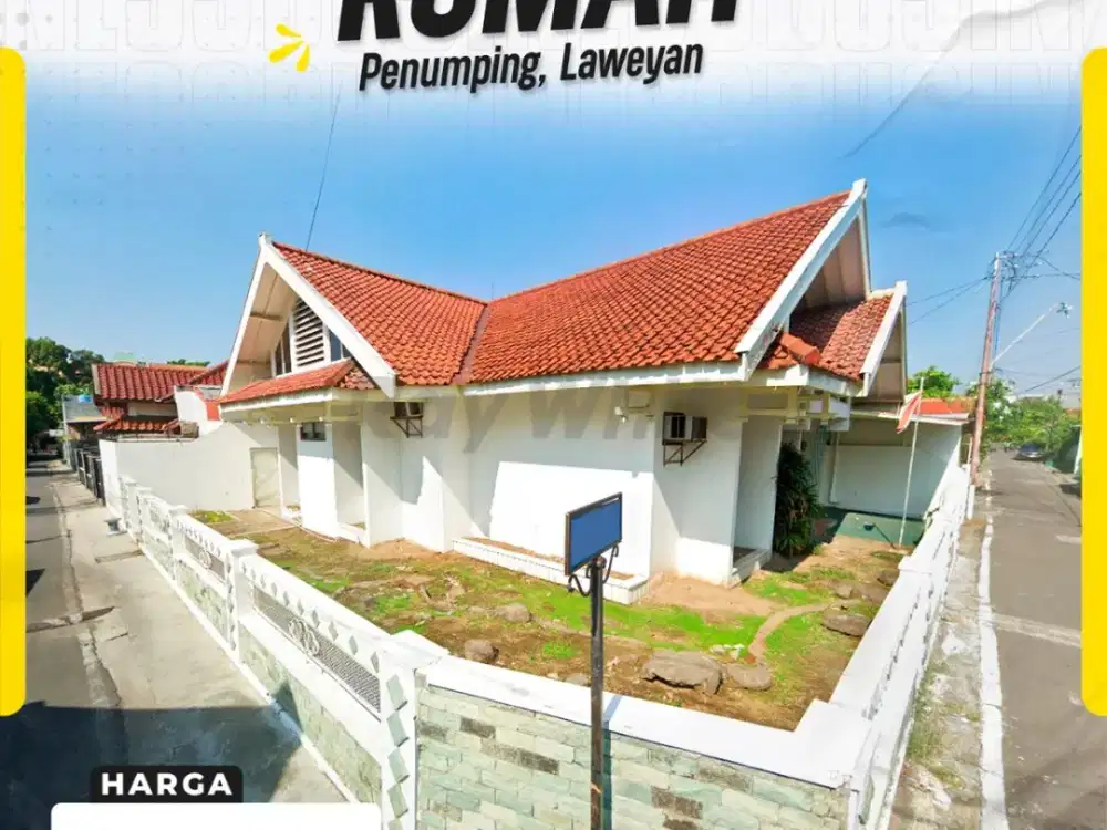 Rumah Hook Klasik Halaman Luas di Kawasan Elit Kalitan Solo