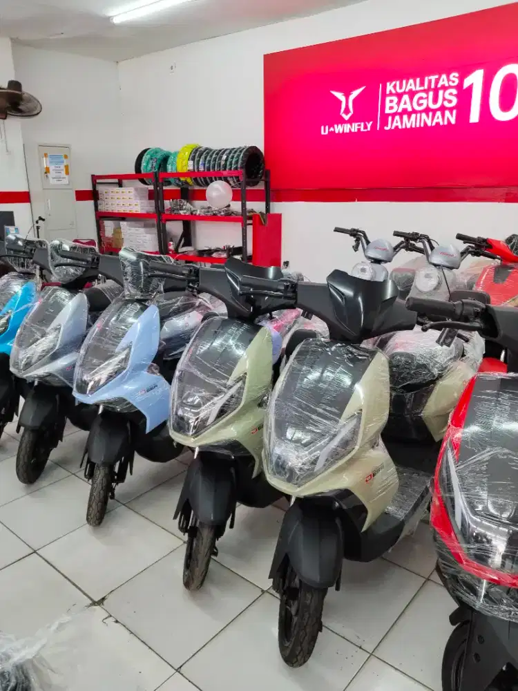 Sepeda listrik tipe terbaru dari uwinfly
