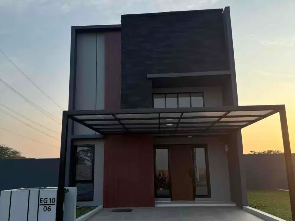 East Ginza Cluster Modern Nuansa Jepang Fasilitas Kolam Renang