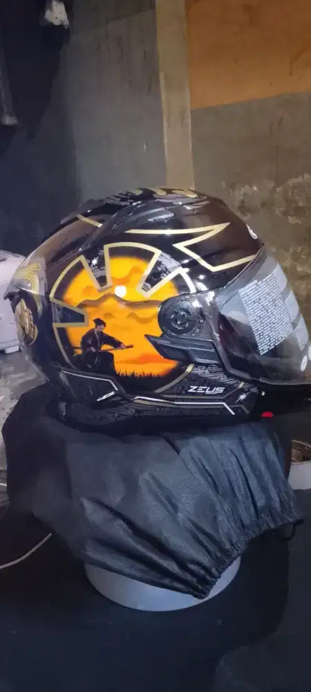 HELM full face Zeus 613C AJ20 Helm Modular/ fullface BARU