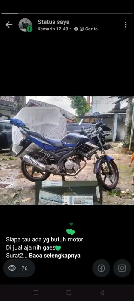 Jual motor lengkap berkualitas gaes