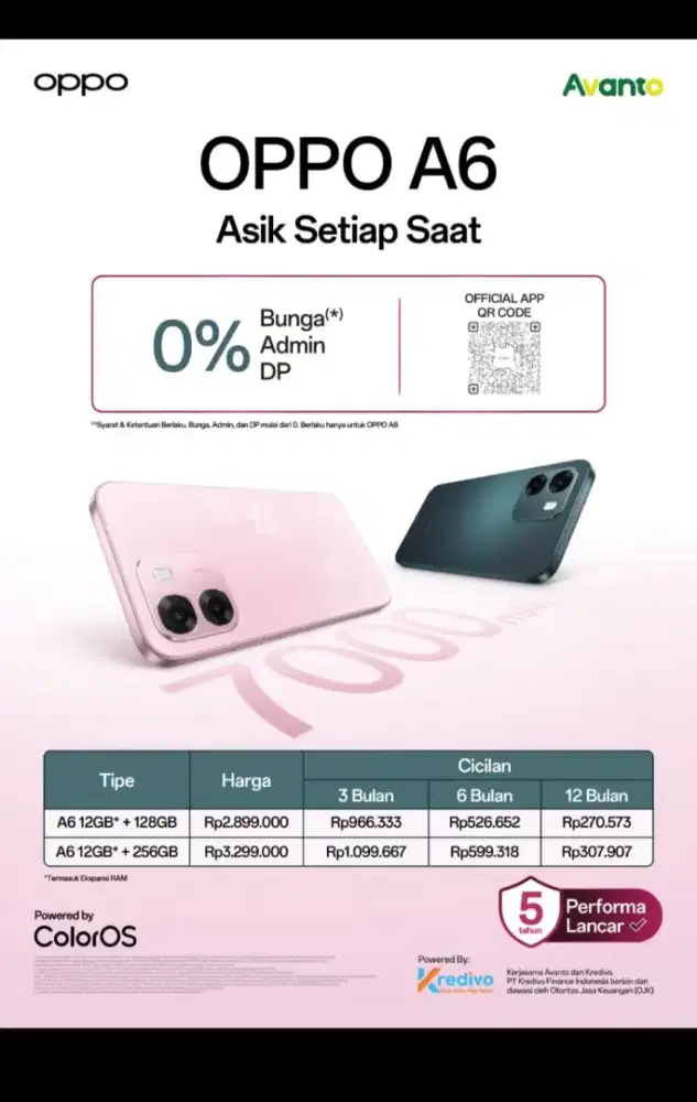 Oppo A6 4G 12/128Gb