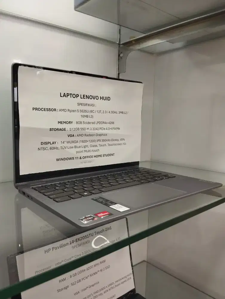 Cicilan Laptop Lenovo HUID free 1× angsuran di Home Credit