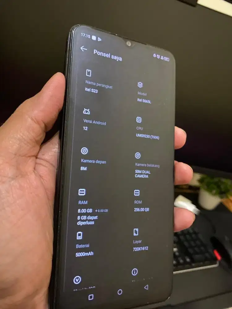 Itel S23 RAM12/256GB