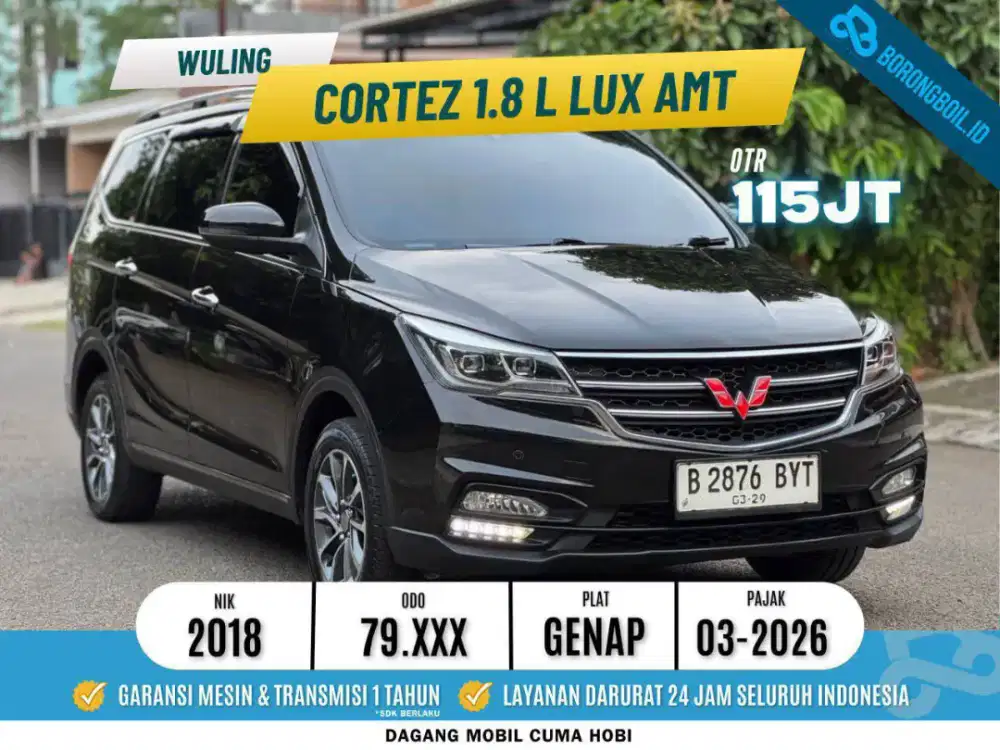 [TERMURAH] Wuling Cortez 1.8 L Lux AMT 2018