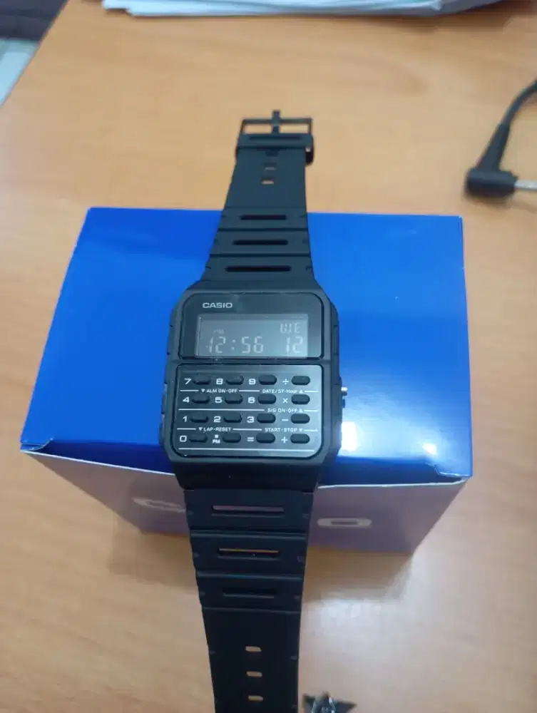 Jam tangan Casio Calculator baruu