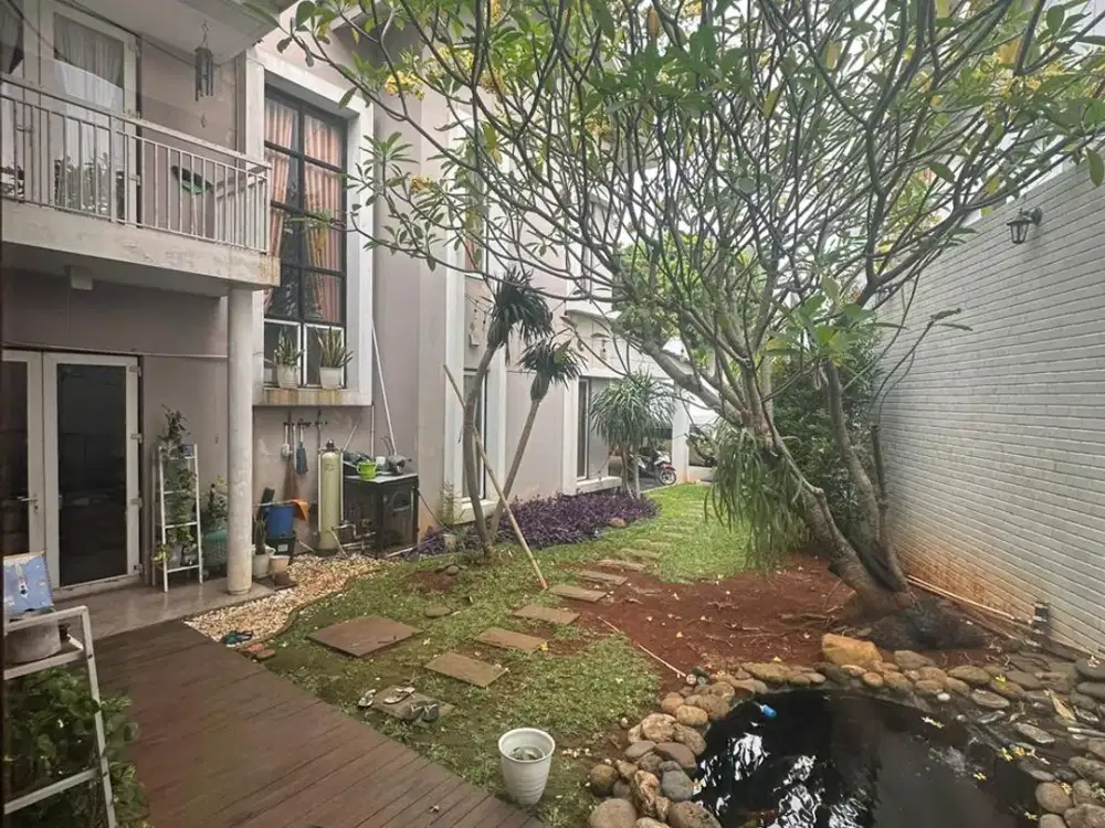 DIJUAL RUMAH MEWAH SECONDARY JALAN PALM PESANGGRAHAN JAKARTA SELATAN