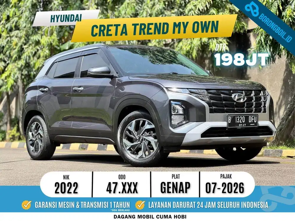 Hyundai creta Trend AT 2022 Upgrade MYown