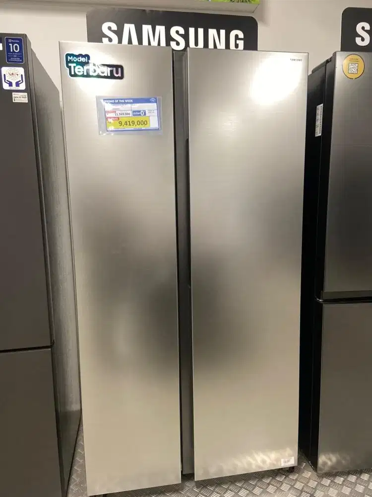 SAMSUNG SBS 2pintu SILVER