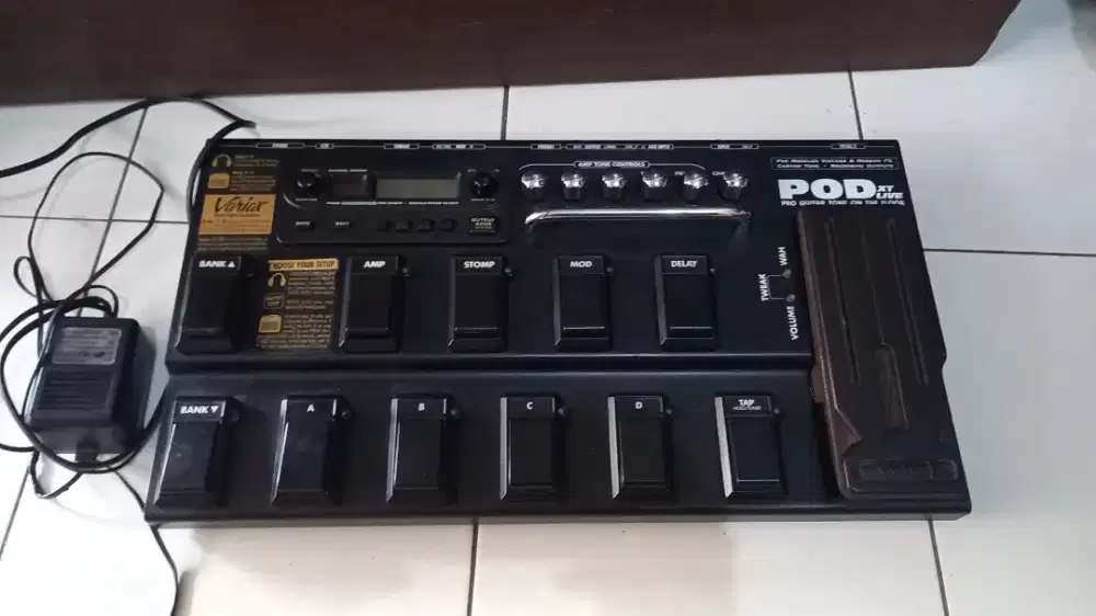 Efek gitar POD XT live siap pakai normal