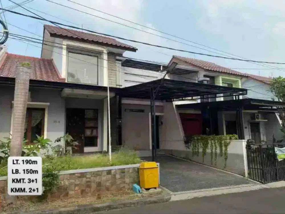 Dijual rumah pesona khayangan estate depok