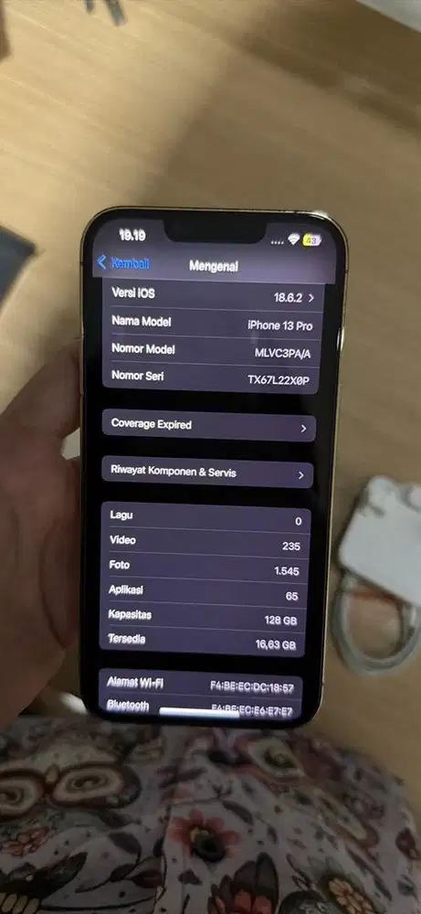 Iphone 13 pro 128GB GOLD