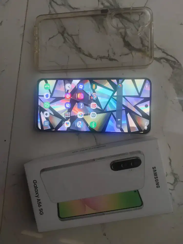 Samsung A56 Ram 12/256 fulset lengkap masih garansi