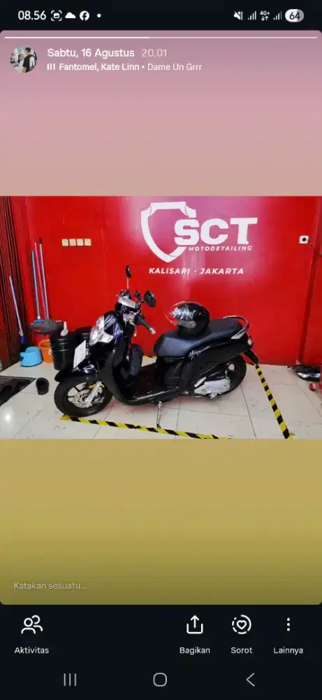 Scoopy 2019 mulus