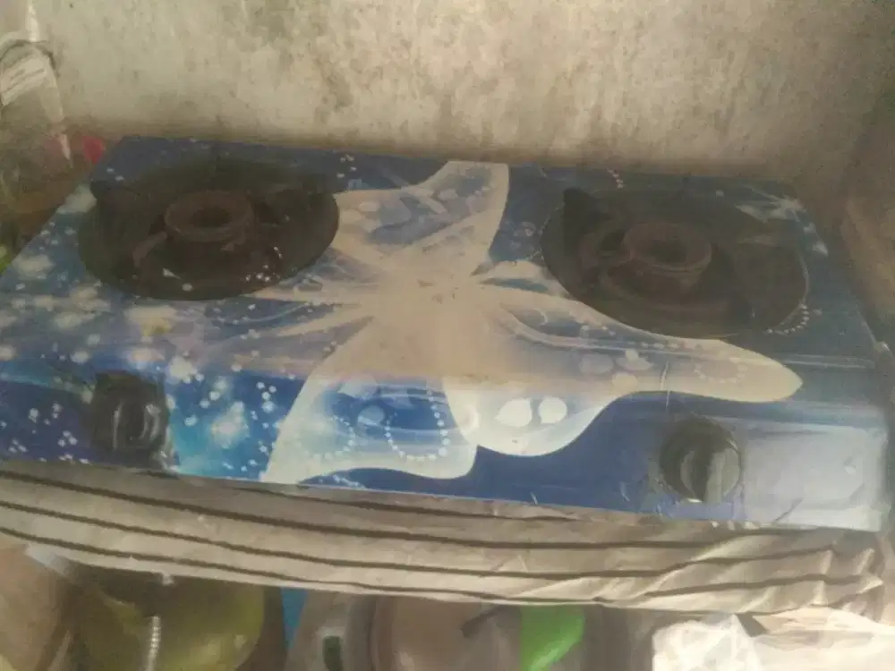 Kompir gas 2 tungku + tabung gas