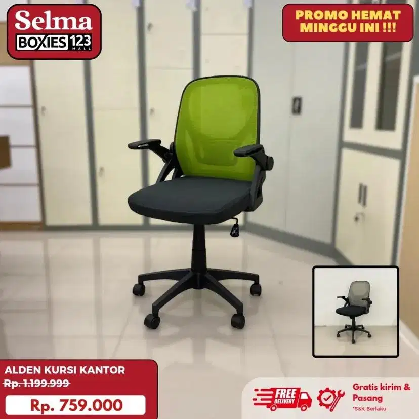 Kursi kantor selma promo murah
