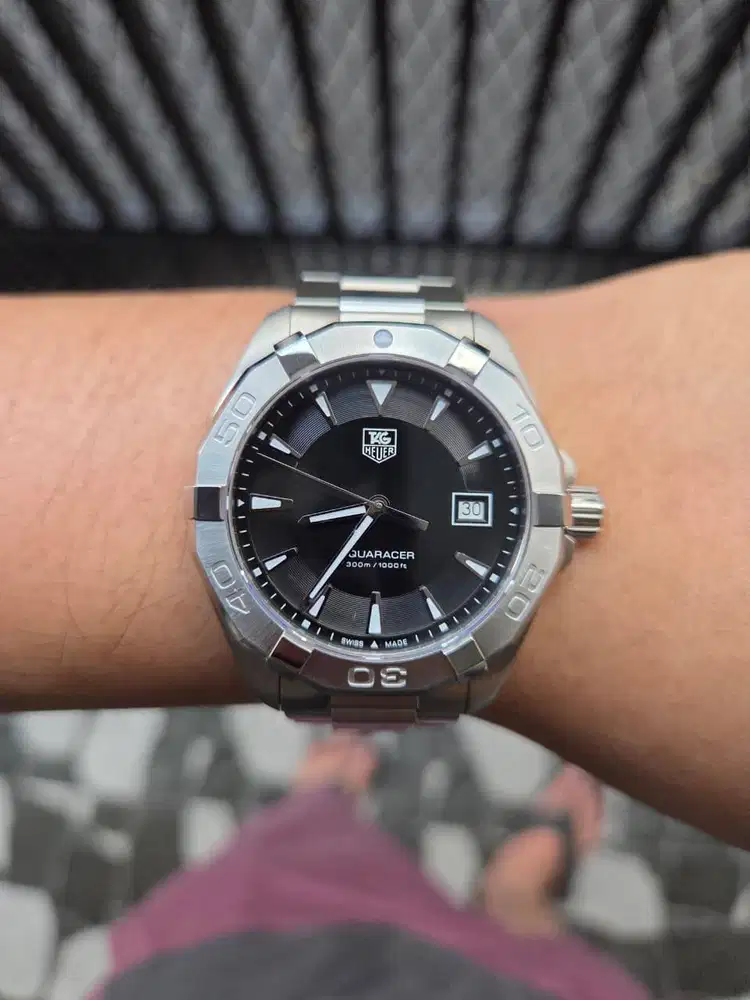 TAG Heuer Aquaracer 300M Quartz Black Dial
