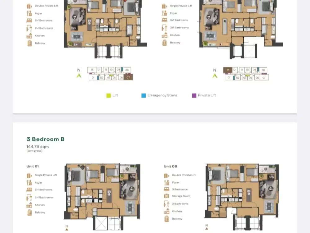 Jual Apartemen Aerium Residence di Permata Buana Jakarta Barat 2 / 3 Kamar Harga Termurah
