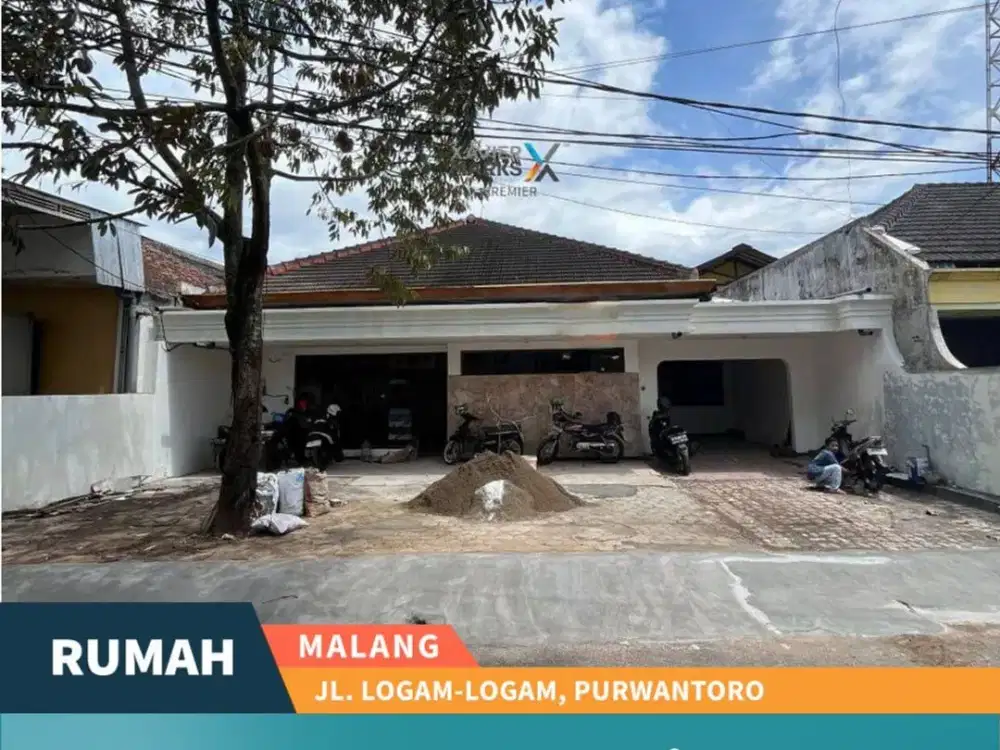 Rumah Hook Klasik Luas di Buah Buah Klojen Malang Aman 24/7