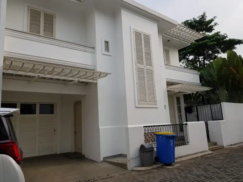 Jual Townhouse Rumah Kemang Barat Kondisi Bagus ada Pool Siap Huni Lokasi bagus