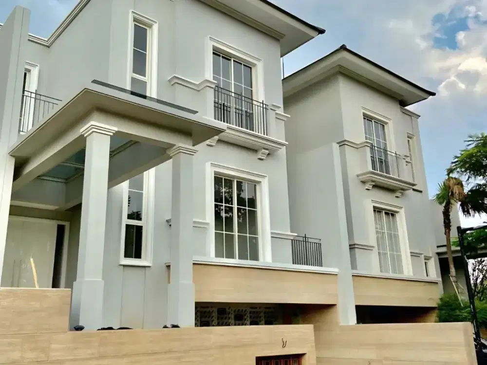 Jual Rumah Townhouse South Grove di Lebak Bulus Cilandak Lt 283 Private lift Siap Huni