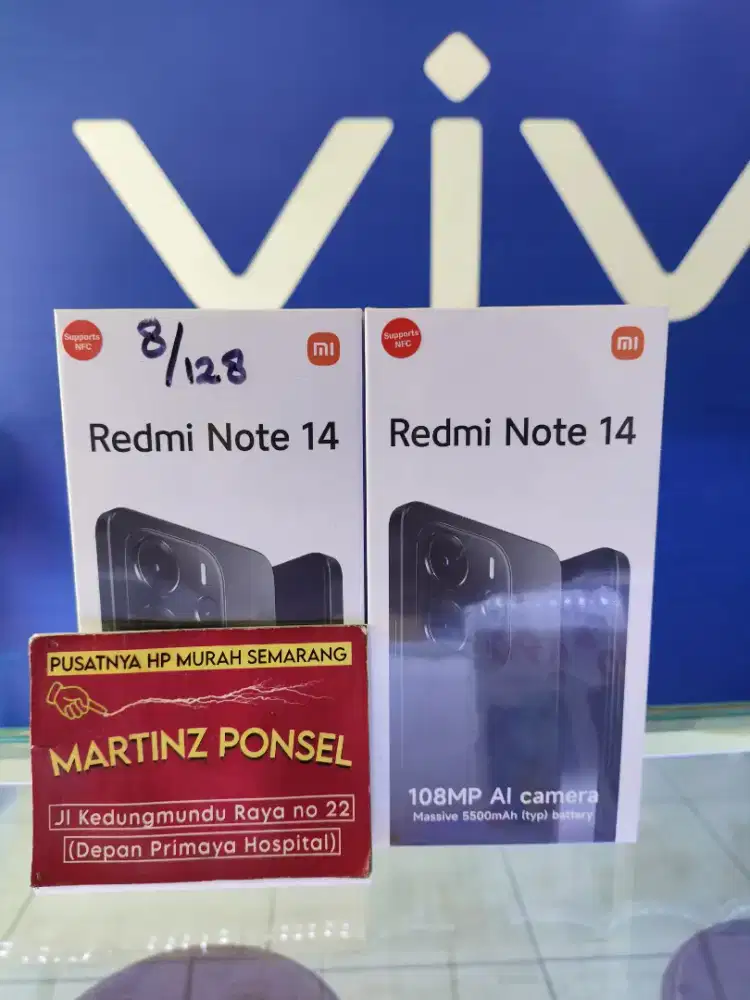 REDMI NOTE 14 8/128.8/256 GB NEW