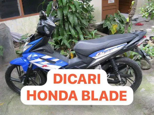 DI CARI HONDA BLADE RAMPING 2009 KE ATAS BLADE 2011