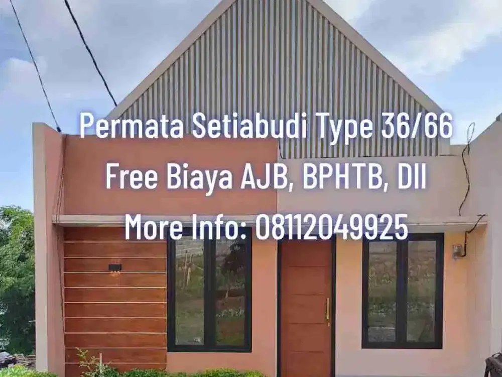 RUMAH CANTIK SIAP HUNI/FINISHING DI BANDUNG UTARA