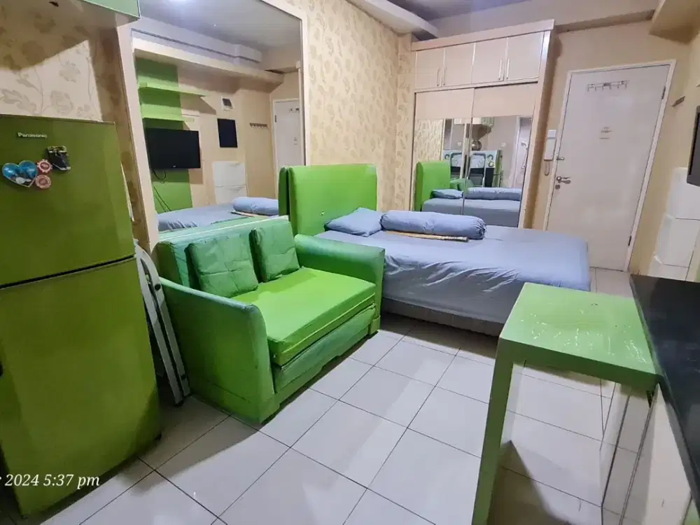 DISEWAKAN Apartemen Kalibata, Tower MAWAR Studio BESAR Furnish