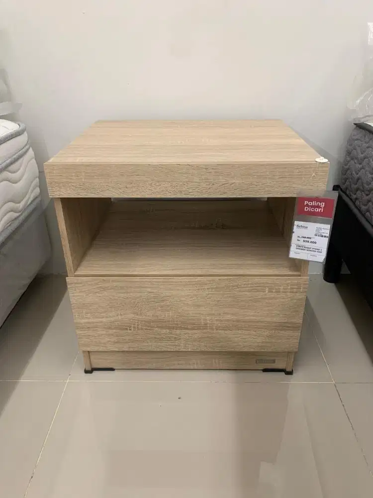 CONTI NIGHT STAND 1 DRAWER SONOMA OAK