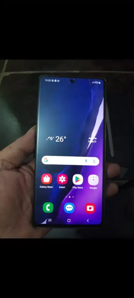 Samsung note 20 ram 8/256 Gb, fullset ori sein