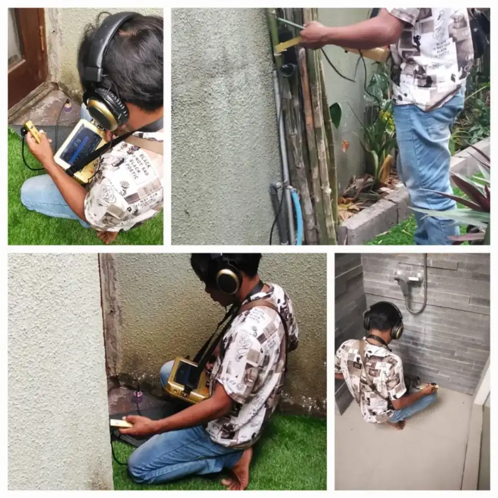 Jasa Deteksi Kebocoran Pipa dalam tanah dan Bangunan
