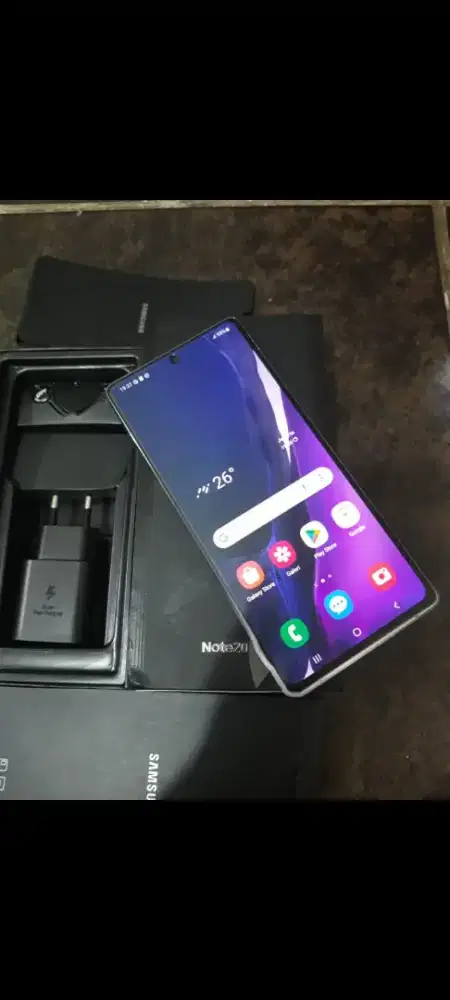 Samsung note 20 ram 8/256 Gb, fullset ori sein