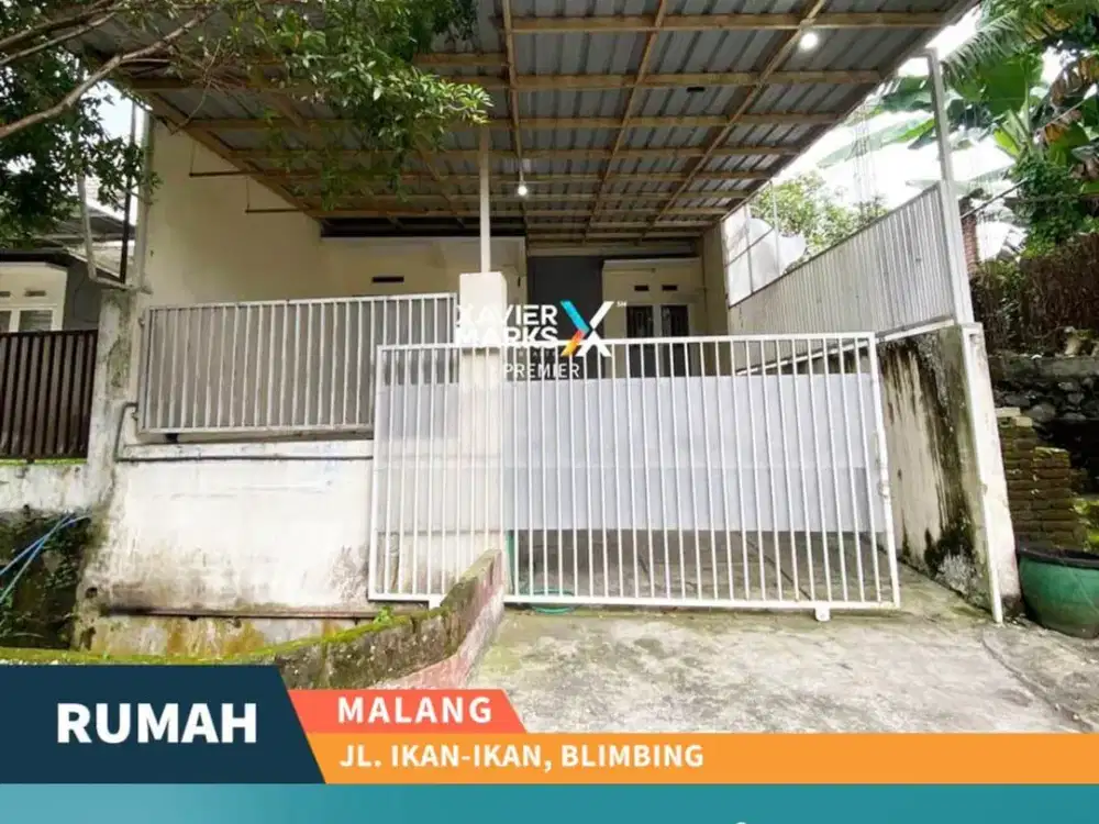 Dijual/Disewakan Rumah Pusat Kota Jl Ikan-Ikan Blimbing Kota Malang
