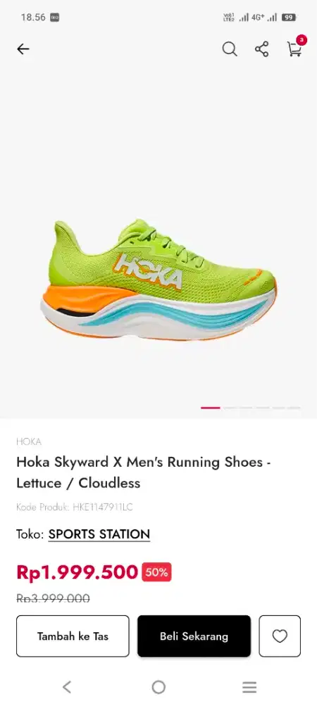 Hoka Skyward X (Ori) Running