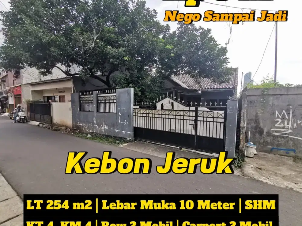 Dijual Murah Rumah Strategis Hanya 5 Menit Dari Pintu Toll Kebon Jeruk Jakarta Barat