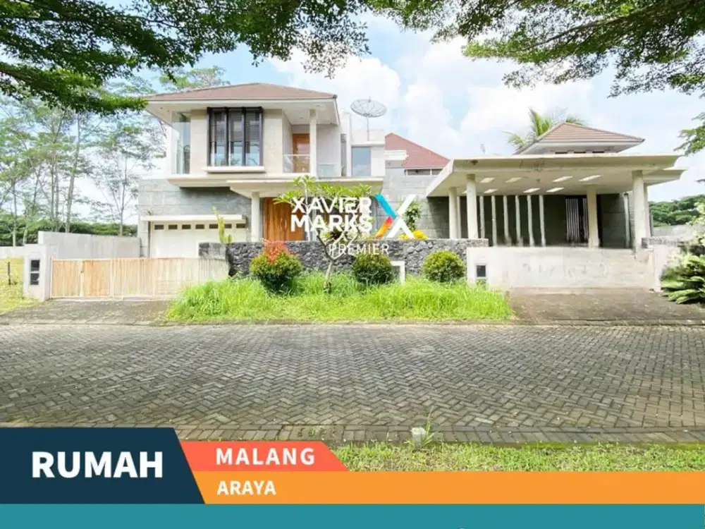 Jarang Ada Rumah Mewah dengan Privat Poll di Blok Valley Araya Malang