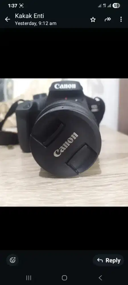 Camera canon 4000 D